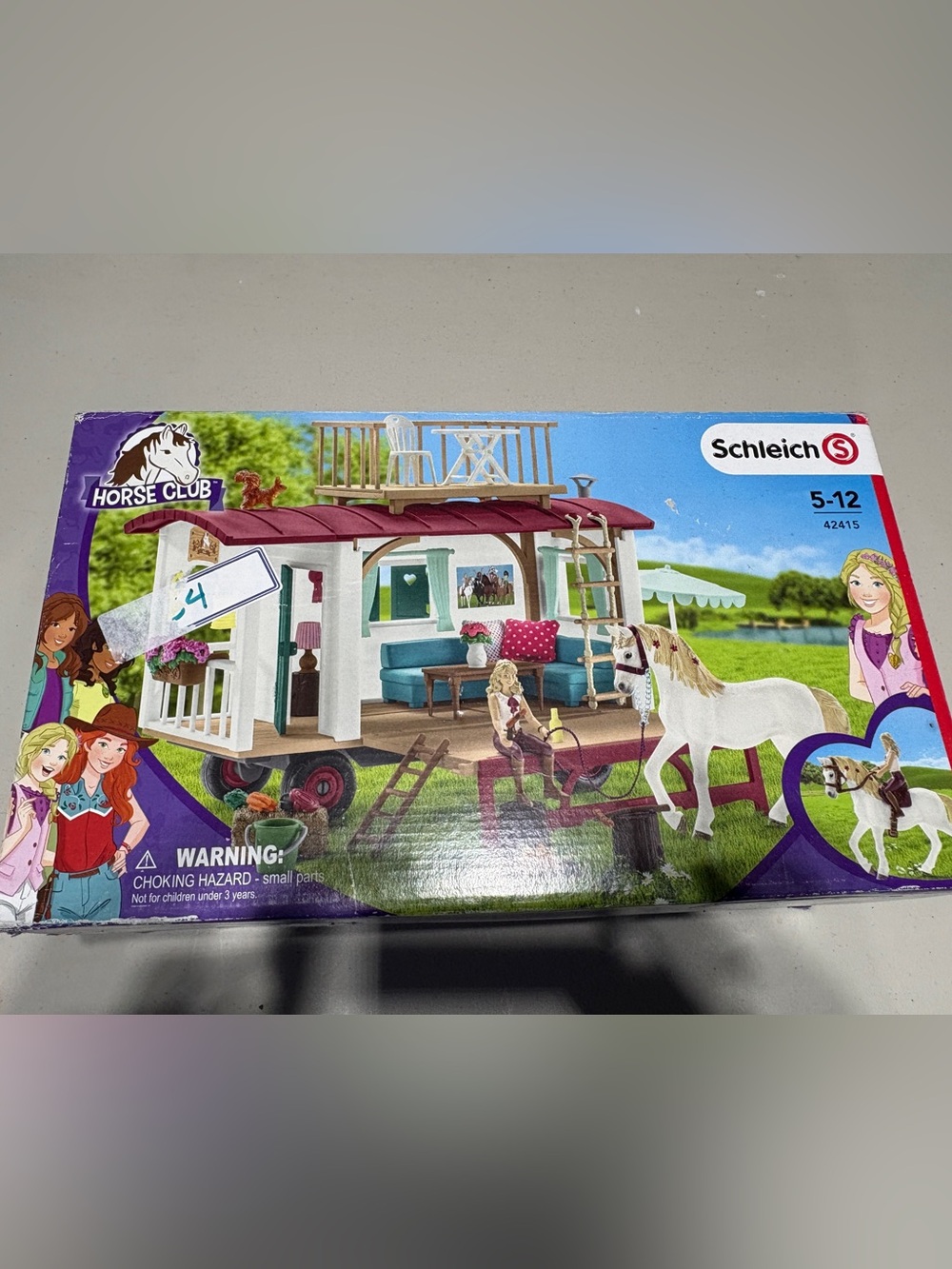 Horse Club Mobile Pony Trailer Playset –Schleich